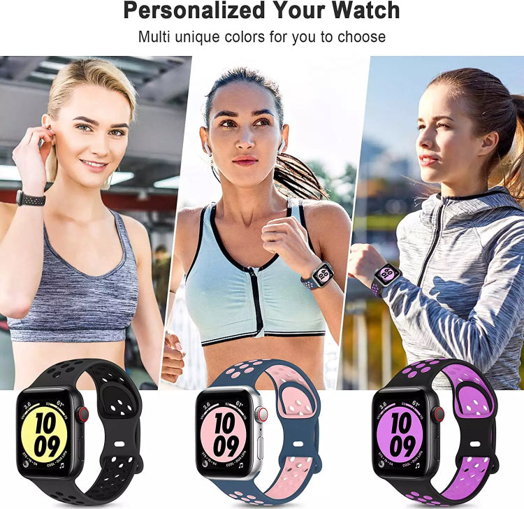Signature Nike Apple Watch Silicone Sport Bands with Breathable Linings- for Selected Apple Watch 40mm Size - Super Savings Technologies Co.,LTD Signature Nike Apple Watch Silicone Sport Bands with Breathable Linings- for Selected Apple Watch 40mm Size - Super Savings Technologies Co.,LTD